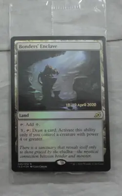 Bonders' Enclave Prerelease Foil Card Rare Magic The Gathering NM (IKO) - Image 1
