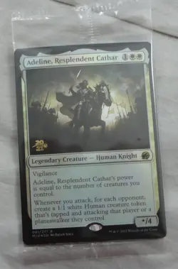 Magic The Gathering Sigarda, Champion of Light Rare Prerelease Foil Card MID - Image 1