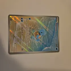 Pokemon Squirtle Holo Card TCG SV Scarlet & Violet 151 Series 170/165 - Image 1