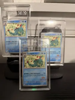 Pokemon Feraligatr Illustration Contest 2024 Black Star Promo 1 Card - English - Image 1