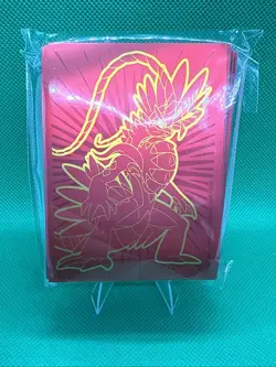 Pokemon TCG - Scarlet & Violet: Scarlet Elite Trainer Box ETB Card Sleeves (65) - Image 1