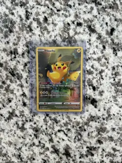 Pokemon TCG Crown Zenith: Galarian Gallery Pikachu Holo Card GG30/GG70 - Image 1