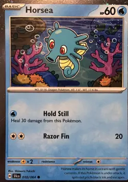 Horsea - (Cosmos Holo) Holo Promo Miscellaneous Cards & Products 010/064 NM - Image 1