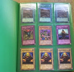 Green Binder With Vintage Lob Yugioh Cards And Holos (over 300 Cards) - Image 2