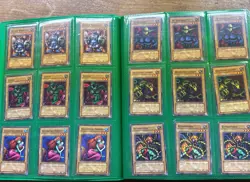 Green Binder With Vintage Lob Yugioh Cards And Holos (over 300 Cards) - Image 3