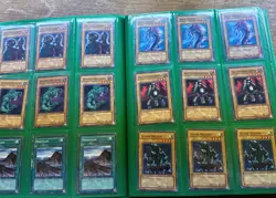 Green Binder With Vintage Lob Yugioh Cards And Holos (over 300 Cards) - Image 4