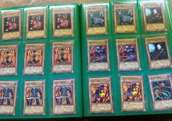 Green Binder With Vintage Lob Yugioh Cards And Holos (over 300 Cards) - Image 5