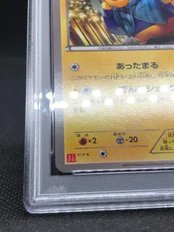 Pokemon Japanese Promo card 2014 Uniqlo Kids Warm Pikachu 096/XY-P PSA 6 - Image 4