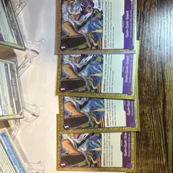 Lot 4 Bandai Gum-Gum Giant Event Foil OP09 Luffy One Piece Card Game English - Image 3