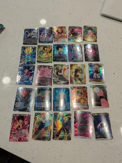 dragon ball super card Game foil Lot X25 - Image 1