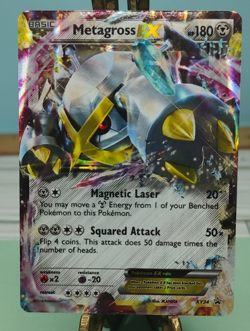 Pokemon Metagross EX (Shiny) XY34 XY Holo Trading Card TCG - Image 1