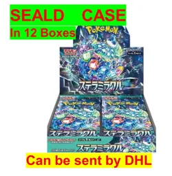 Pokemon Card Stellar Miracle Sealed Case (in 12 Booster Box) Japanese sv7 - Image 1