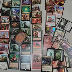 COMMANDER MAGIC DECK 100 Cards =Magic: the gathering Big Dumb GIANTS Tribal Myth - Image 2