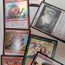 COMMANDER MAGIC DECK 100 Cards =Magic: the gathering Big Dumb GIANTS Tribal Myth - Image 5
