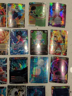 dragon ball super card Game foil Lot X25 - Image 5