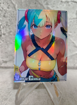 Canary Trading Card Waifu Goddess Story Anime Girl holo Karte Manga Art Full - Image 1