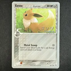Pokemon TCG Eevee (Delta Species) 68/113 2007 World Championships Regular Card - Image 1