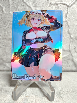Burnice ZZZ Trading Card Waifu Goddess Story Anime Girl holo Karte Manga Art - Image 1