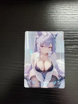 Goddess Story Heart Language Fantasy Realm Card - Genshin - Keqing - SSR-008 - Image 1