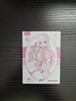 Goddess Story Waifu Card - Goddess of Power - Emilia - SSR-021 - Image 1