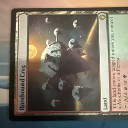 Rootbound Crag (Surge Foil) 0072 - TMC Teenage Mutant Ninja Turtles TMNT MTG NM - Image 3