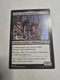 Falthis, Shadowcat Familiar Commander Legends Regular - Image 1