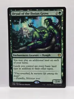 Dryad of the Ilysian Grove 169 Magic MTG TCG LP - Image 1