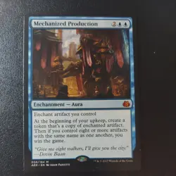 MTG Mechanized Production Aether Revolt 038/184 Regular Mythic - Image 1