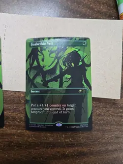 2 x MISCUT CRIMP Snakeskin Veil Standard Showdown Promos Foil - Image 1