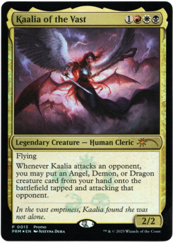 1x Kaalia of the Vast - Foil NM-Mint, English MTG Magic - Image 1