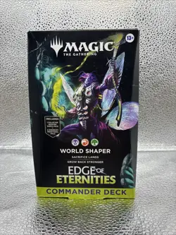 Magic: The Gathering Edge of Eternities Commander Deck – World Shaper NEW - Image 2