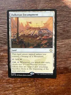 Dalkovan Encampment - Tarkir Dragonstorm - Rare - NM (see pics) MTG - Image 1