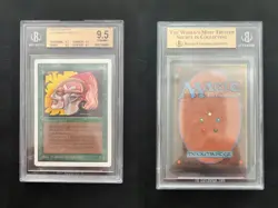 Llanowar Elves UNLIMITED Mtg MINT Graded BGS 9.5 QUAD (9.5/9.5/9.5/9.5) - Image 1