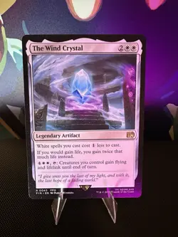 Magic the gathering: The Wind Crystal (FIN 0043) nonfoil, Final Fantasy MTG - Image 1