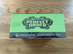 Perfect Order PC ETB Pokemon Center Elite Trainer Box SEALED - Image 3