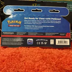 Pokemon TCG Pikachu Tin Pencil Box with 2 Booster Packs - Sealed New! - Image 2