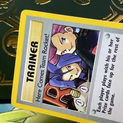 Pokemon 1st edition Here Comes Team Rocket! Holo Rare 15/82 Holo NM - MINT - Image 3