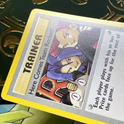 Pokemon 1st edition Here Comes Team Rocket! Holo Rare 15/82 Holo NM - MINT - Image 4