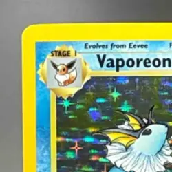 1999 Pokemon Gaming Jungle Vaporeon #12/64 - Image 3
