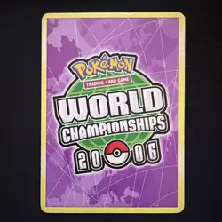 Pokemon TCG Card Lugia EX World Championship 2006 Singles 105/115 Hiroki Yano - Image 4