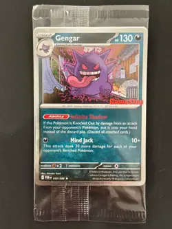 Pokemon Gengar 050/088 Promo GameStop Regular 130 HP Pokemon Card - Image 1