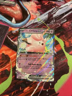 Lillie's Clefairy ex - 056/159 - Pokemon Journey Together Double Rare NM - Image 1