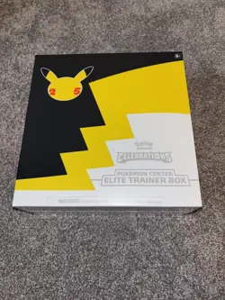 Pokemon 25th Anniversary Celebrations Pokemon Center ETB Factory Sealed - Image 1