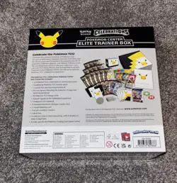 Pokemon 25th Anniversary Celebrations Pokemon Center ETB Factory Sealed - Image 4