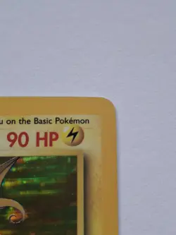 1999 Pokemon Raichu 14/62 Fossil Holo 1st Edition LP - Image 3