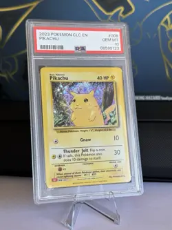 Pokemon Pikachu 008/034 CLC Holo PSA 10 - Image 2