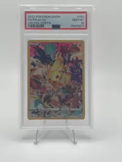 Pokemon Pikachu (Secret) 160/159 Crown Zenith Holo PSA 10 GEM MINT - Image 1