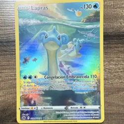 Pokemon Lapras GG05/GG70 Crown Zenith Galarian Gallery Ultra Rare Full Art Holo - Image 1