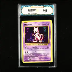 TQG 9.5 MINT+ 2016 Pokemon ENG Mewtwo 51/108 R - Image 1