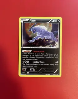 Pokemon Absol XY178 - Black Star Promo Cosmo Holo - Image 2